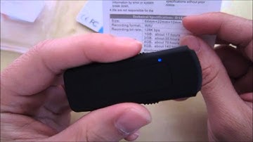 iGearPro 4GB USB Flash Drive Recorder Review