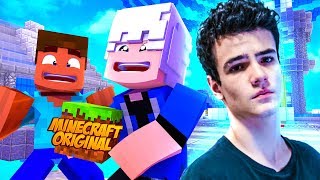 DEI MINECRAFT ORIGINAL PARA UM INSCRITO! (REAÇÃO DELE)