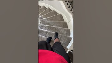 Walking down the stairs is easy with this filter on #funny #memes