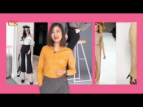 Kiểu quần Tây nữ đẹp và mới nhất hiện nay
