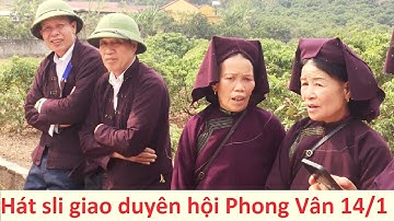 .Hát sli giao duyên hội Phong Vân, Lục Ngạn