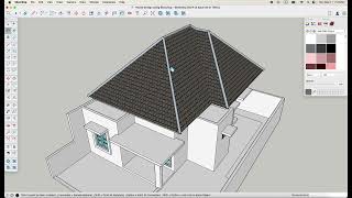 Page 21  I house design use sketchup #កូនខ្មែរគូសប្លង់ #sketchup #designer