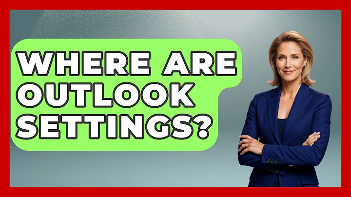 Where Are Outlook Settings? - TheEmailToolbox.com