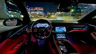 2024 Audi Q8 Night Test Drive POV