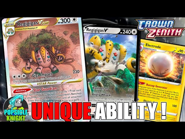 Regigigas V CRZ 113  Pokemon TCG POK Cards