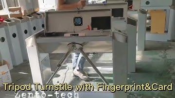 Zento - custom Biometric access control face recognition temperature swing speed gates OEM Turnstile