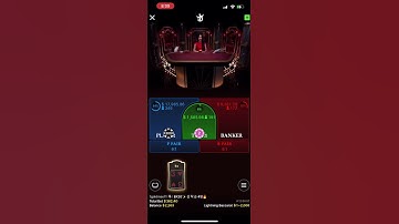 Thumbnail of Follow the pattern and do a hit and run! 😎Lightning Baccarat ⚡️⚡️⚡️⚡️⚡️⚡️