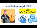 الطاقة الحرارية و حالات المادة الدرس الأول علوم السادس الإبتدائي الوحدة الثانية المفهوم الأول
