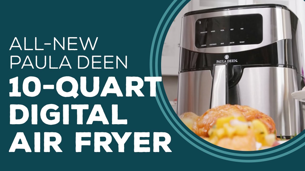 All-New Paula Deen 10-Quart Digital Air Fryer 