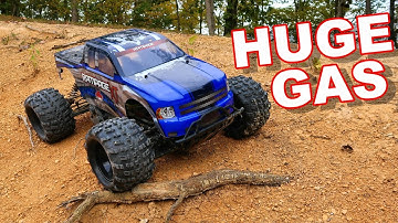 HUGE Gas RC Monster Truck 1/5 Scale Giant - Redcat Racing Rampage XT - TheRcSaylors