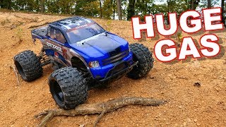 HUGE Gas RC Monster Truck 1/5 Scale Giant - Redcat Racing Rampage XT - TheRcSaylors