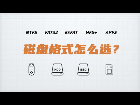 【黄杨】移动硬盘格式该怎么选?