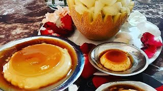 فلان كراميل بدون نشا و بدون فرن بأسهل طريقة  flan caramel