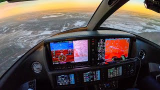 Beautiful Sunset Landing | Cirrus Vision Jet | KAPA
