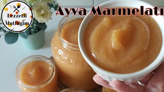 Ayva Marmelatı Tarifi 💯💯 10 Dakikada Çok Pratik Kahvaltılık Marmelat👌👌