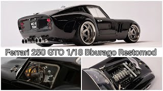 Ferrari 250 GTO 1/18 Bburago Restomod with TREMONIA Metal Photoetch Transkit