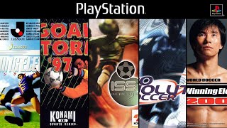 Winning Eleven / Pro Evolution Soccer Games for PS1