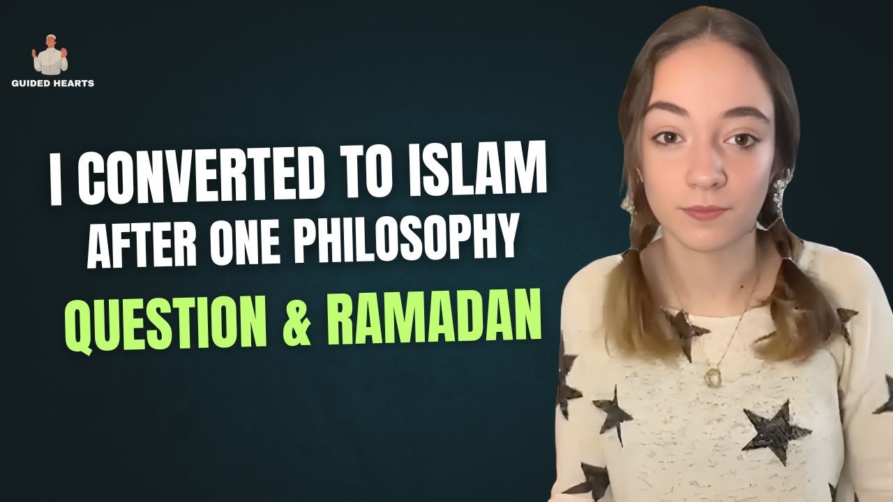 I CONVERTED TO ISLAM AFTER ONE PHILOSPHY QUESTION & ONE RAMDAN !