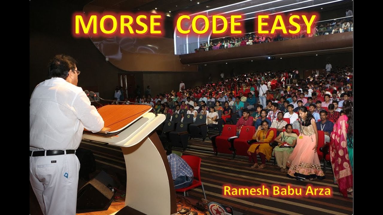Learning Morse Code Part -1 - YouTube