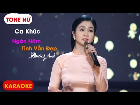 Karaoke Ngàn Năm Tình Vẫn Đẹp - Phương Anh | Tam Nguyen Karaoke