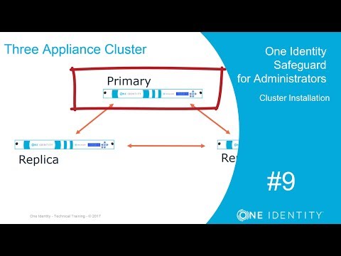 One Identity Safeguard | Safeguard for Administrators #9 | Cluster Installation