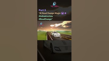 AI Road Design Magic 🛣️✨ #Infrastructure #RoadDesign  PART 5