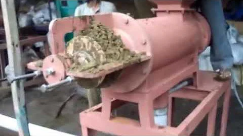 Cow Dung Dewatering Machine