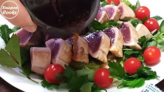 The Best way to eat Bonito fish you can make "Katsuo no tataki"