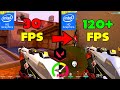 ULTIMATE FPS BOOST Guide for Low End PC/Laptop | VALORANT | Intel HD Graphics | 120+ FPS with PROOF!