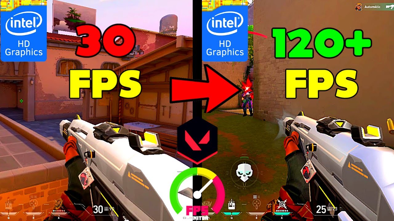 Download ULTIMATE FPS BOOST Guide for Low End PC/Laptop | VALORANT | Intel HD Graphics | 120+ FPS with PROOF!