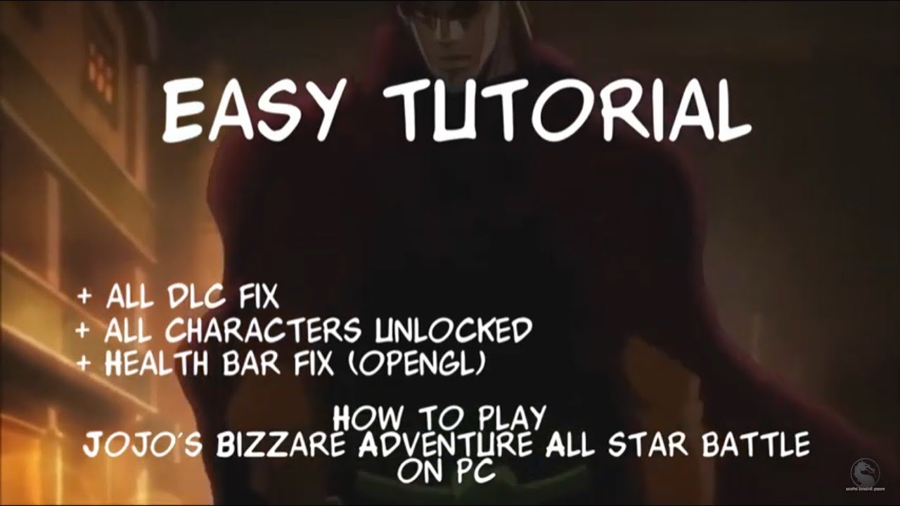 JoJo's All Star Battle Emulation Tutorial 