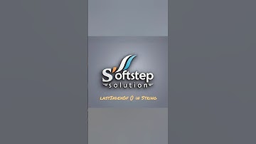 lastIndexOf() method in Java String #java #string #lastIndexOf #techreel #shorts #softstepsolution