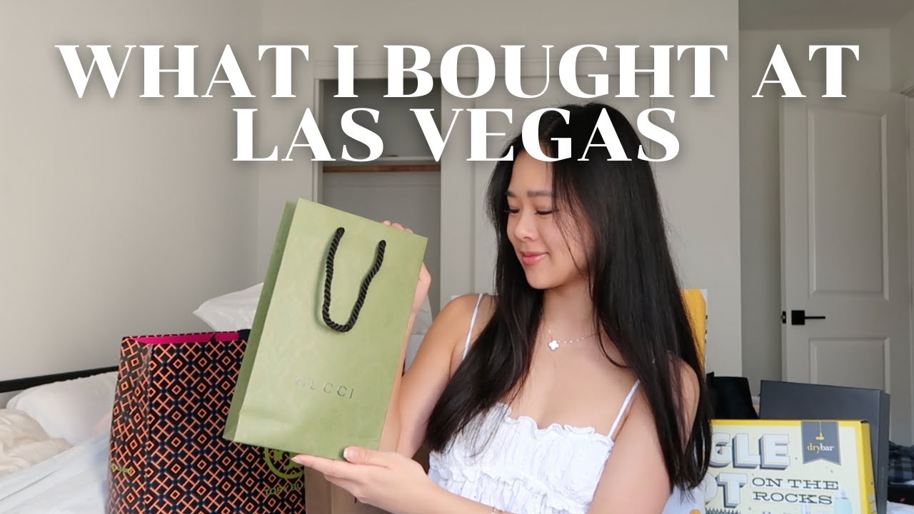 What I bought at Las Vegas Haul: (North Premium Outlets, Fashion Show Mall,  Town Square) - YouTube