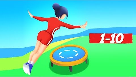 Flip Jump Stack App Game - Gameplay Walkthrough - Level 1-10 iOS Android HD Video Online Mod Apk