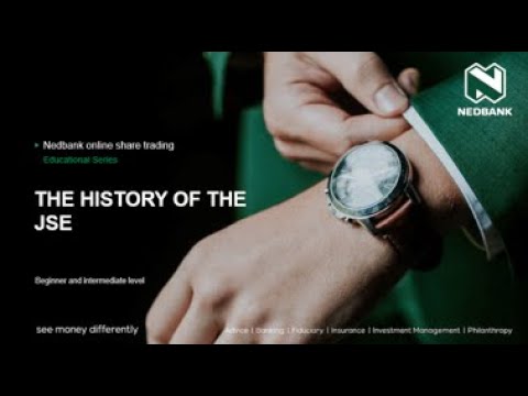 Stockbroking training video | History of the JSE