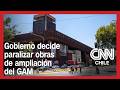 Polémica por el GAM: Gobernador Orrego arremete contra el Gobierno por paralizar obras