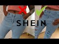 IDEIA BRILHANTE COMO CUSTOMIZAR ROUPA CALÇA JEANS DA SHEIN|TRANSFORMANDO O JEANS EM DESFIADO by Van