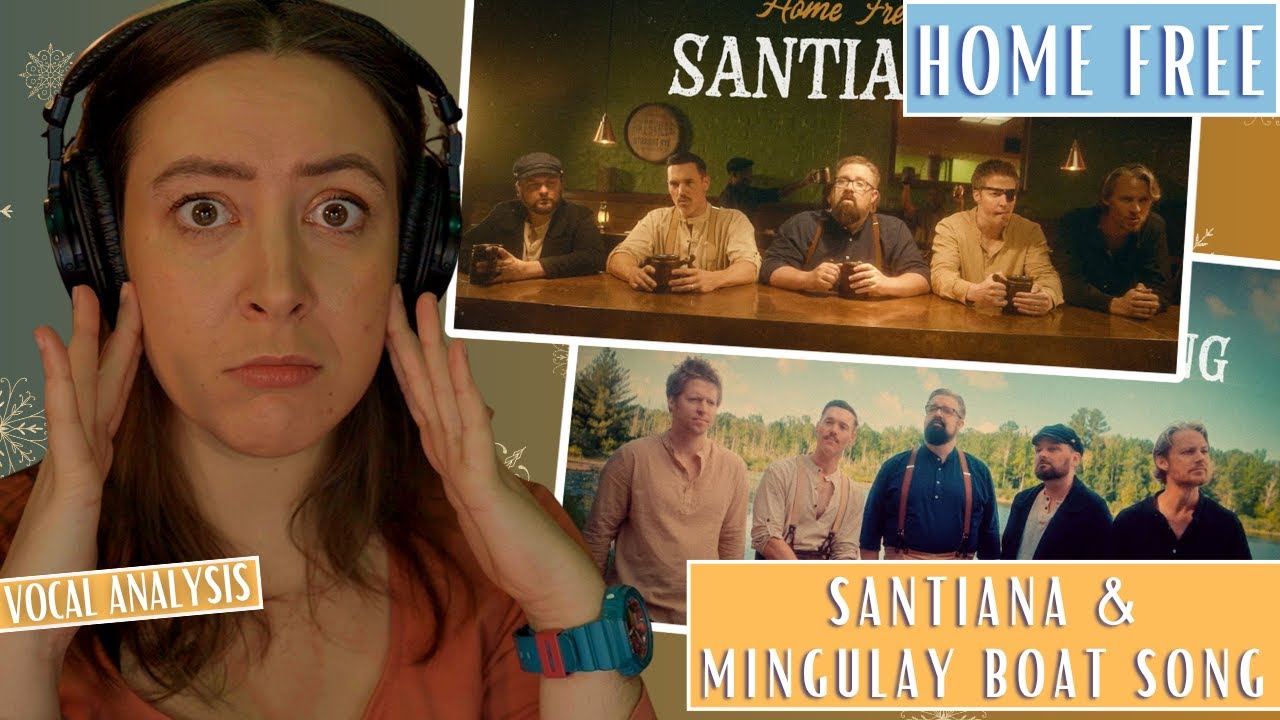 Sea Shanties продолжаются с HOME FREE - Santiana & Mingulay Boat Song (реакция и анализ)
