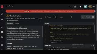 Codewars | Couting Duplicates | Python 6 kyu