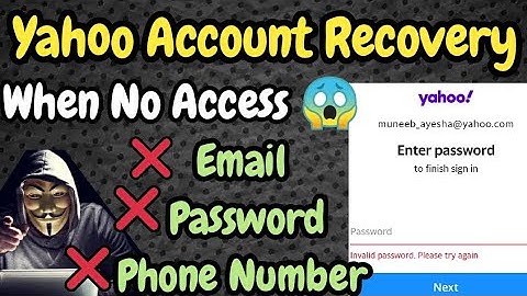 Live | How To Recover Yahoo Account | Yahoo Account Recovery 2022 | Yahoo mail Account Recovery 2022