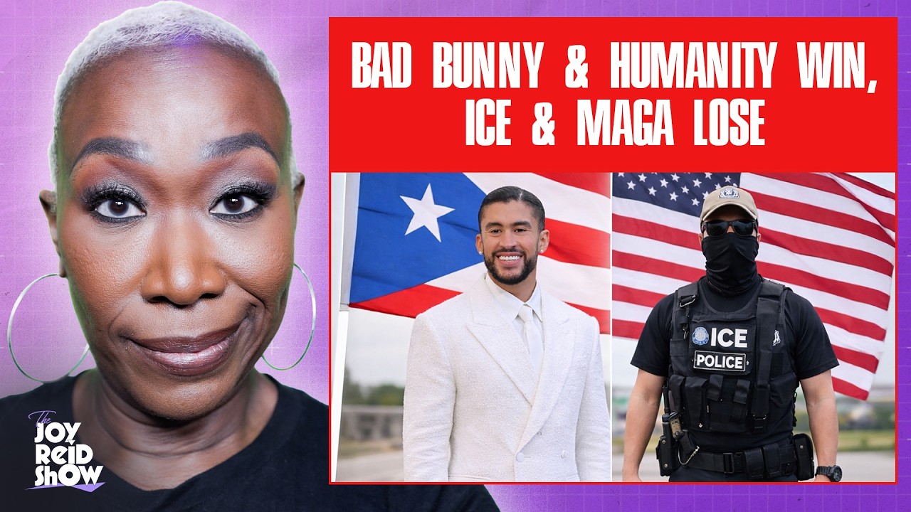 Bad Bunny & Humanity Win, ICE & MAGA Lose | The Joy Reid Show LIVE