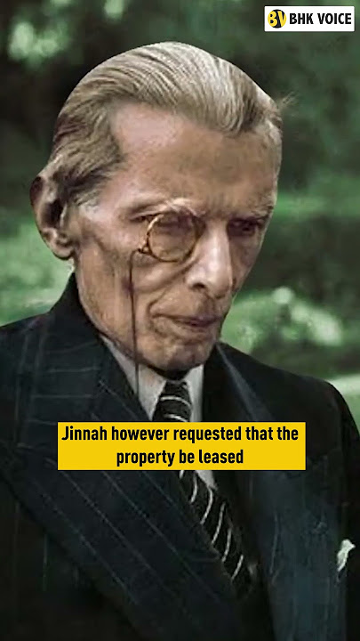 Muhammad Ali Jinnah's exclusive property in India.