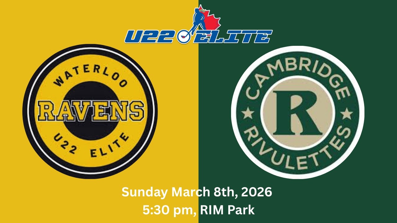 03/08/2026 - U22 Elite Waterloo Ravens vs Cambridge Rivulettes