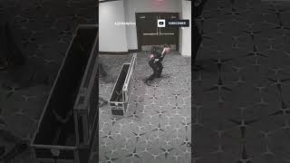 the alleged white house correspondent's association Dinner gunman charging past security.