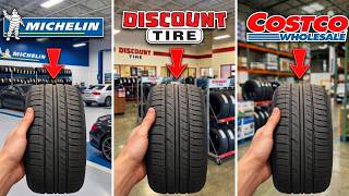 We Tested The Same Tires In Costco, Discount Tire, and Michelin - One Clear Winner!