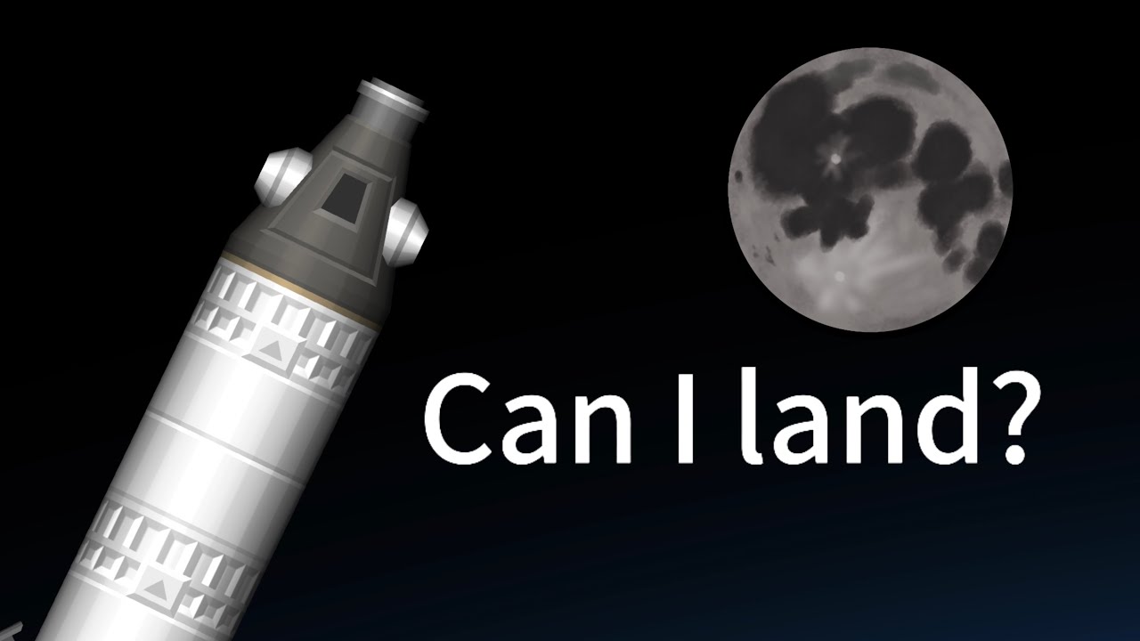 Using an old rocket to try and land on the moon! | SFS - YouTube