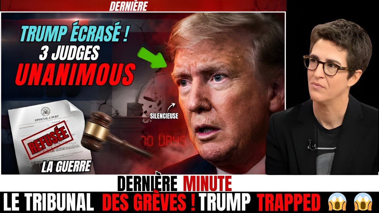 BREAKING : 3 Juges REJETTENT TRUMP ⚡ Cour Suprême silencieuse | Rachel Maddow