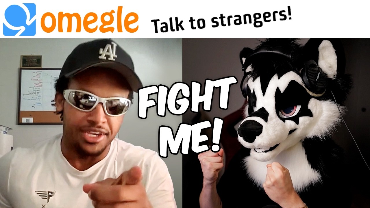 Omegle... BUT I'M IN FURSUIT