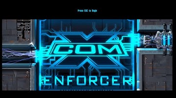 Retro Gaming X-COM Enforcer Intro 2001 by Microprose and Infogrames
