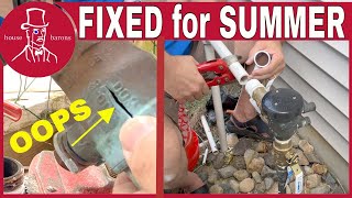 Broken Backflow Valve Repair - Install New Backflow Preventer Valves by HouseBarons 108 views 1 day ago 6 minutes, 33 seconds